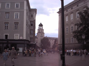 Salzburg: Shadow Of The Lamppost