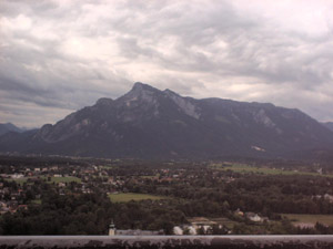 The weather wasn't always favourable.