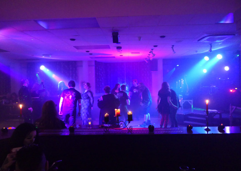 Dancefloor and DJs at Bleed